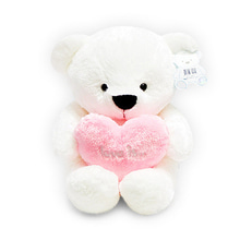 누리베어하트(핑크)(점보140cm) / 선물용 곰인형
