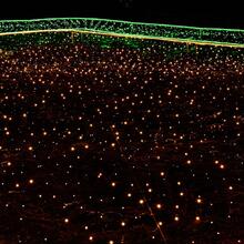 [은하수] 500구 녹색선 LED  웜색 지니전구(50M) (점멸有)