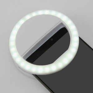 스마트폰 LED 셀카조명(화이트)