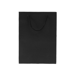 무지 세로형 쇼핑백(블랙) (13x19cm)