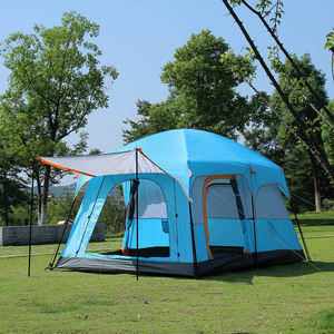 패밀리캠핑 거실형 텐트 투룸 대형 리빙쉘 스카이