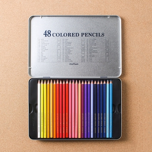 문화 48색 고급 색연필 /미술 화방 수채색연필