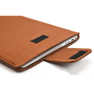펠트 노트북 슬리브 파우치 태블릿 가방 13형 브라운