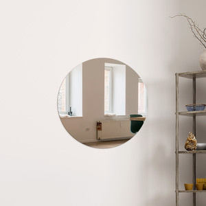 벽에 붙이는 안전 아크릴 거울(40cm) 인테리어거울