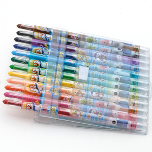 12색 뽀로로 샤프식 색연필 / 뽀로로 색연필세트
