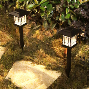 솔라가든 LED 태양광 정원등 2p세트테라스 산책로조명