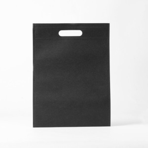 컬러 부직포 가방 10p(40x50cm) (블랙) 부직포백