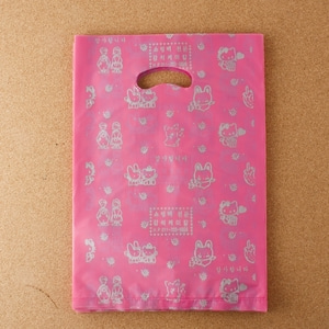 100p 양장비닐봉투(핑크)(22)