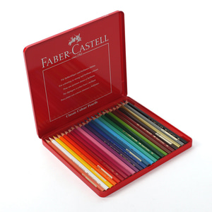 파버카스텔 24색 색연필(틴케이스)
