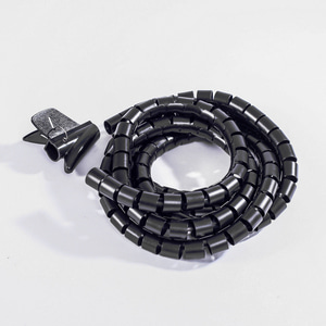 3M 스피드 전선정리 스네이크 커버(28mm) (블랙)