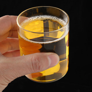 [로하티]투명 내열 유리컵(250ml) 홈카페 음료컵