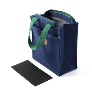 리빙 캔버스 토트백(21x24cm) (블루) 보조가방