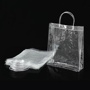 투명 PVC 쇼핑백 10p세트(26x31cm) 포장가방