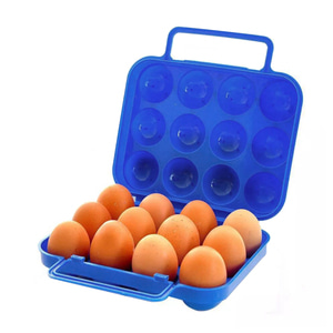 캠핑랜드 휴대용 12구 계란케이스 달걀보관 에그박스