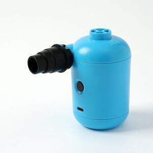 휴대용 USB 전동 에어펌프(블루) 바람넣기 미니펌프