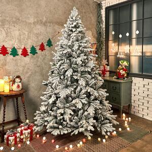 210cm 눈덮힌 전나무 트리 크리스마스 중형 눈꽃트리