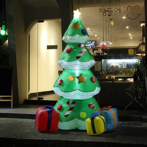 LED 에어벌룬 대형 크리스마스 트리 180cm 야외전시