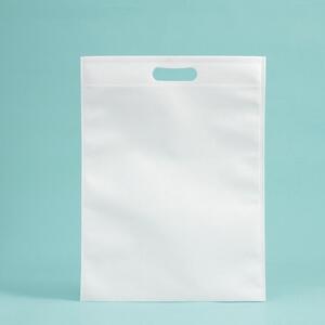 컬러 부직포 가방 10p(30x40cm) (화이트) 쇼핑백