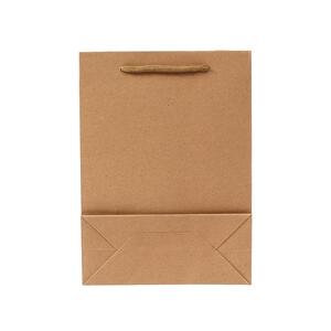 무지 세로형 쇼핑백 10p(19x26cm) (브라운) 종이백