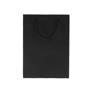 무지 세로형 쇼핑백 10p(13x19cm) (블랙) 종이쇼핑백