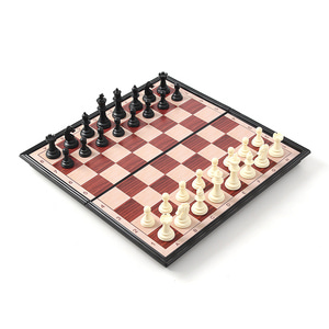 브레인월드 두뇌훈련 휴대용 접이식 자석 체스