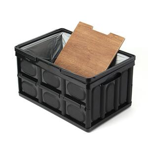30L 마이원픽 캠핑 폴딩박스(블랙) 자동차트렁크박스